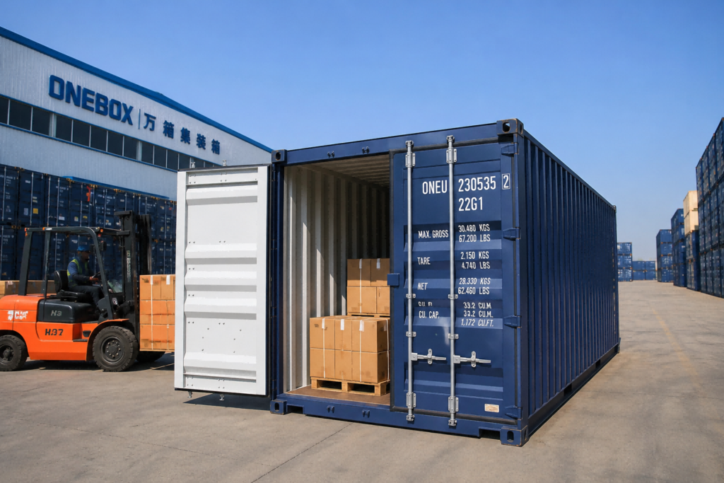 Buy a Shipping Container in China for Export Cargo Loading from Shandong