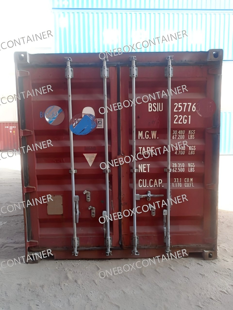 Used 20GP Shipping Container for Australia Customer’s Storage Solution