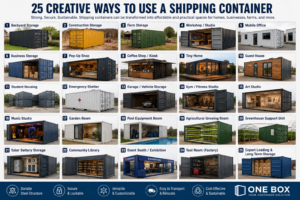 25 Creative Ways to Use a Shipping Container