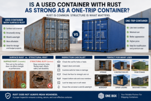Are Rusty Used Shipping Containers Still Strong