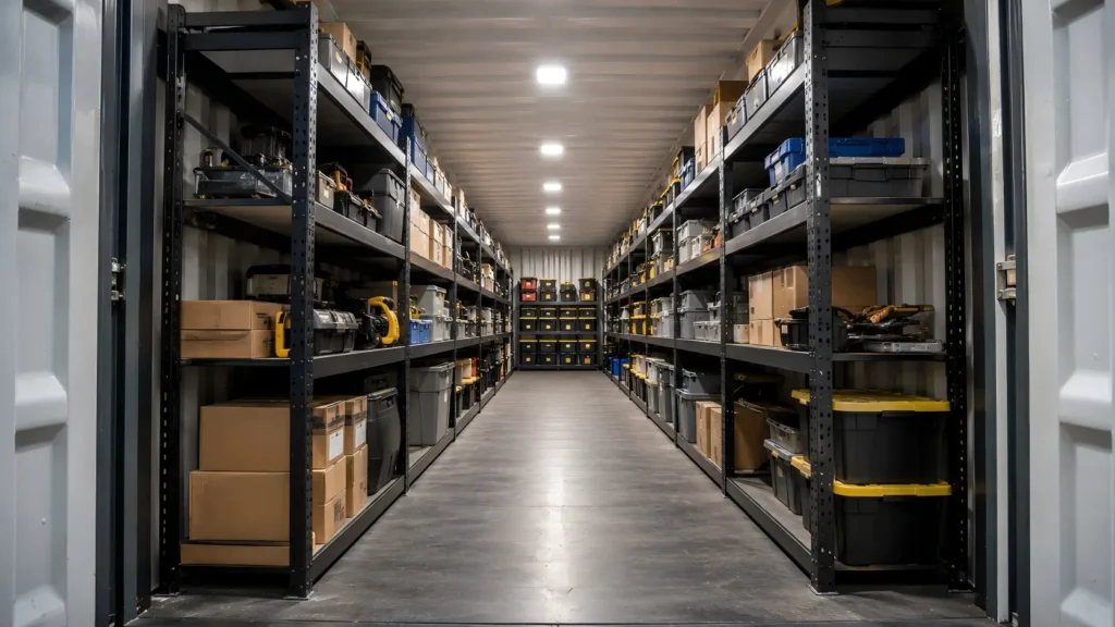 How to Install Heavy-Duty Shelving in a 40ft Container to Maximize Vertical Storage Space