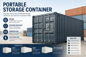 What Is a Portable Storage Container A Complete Guide for Secure On-Site Storage