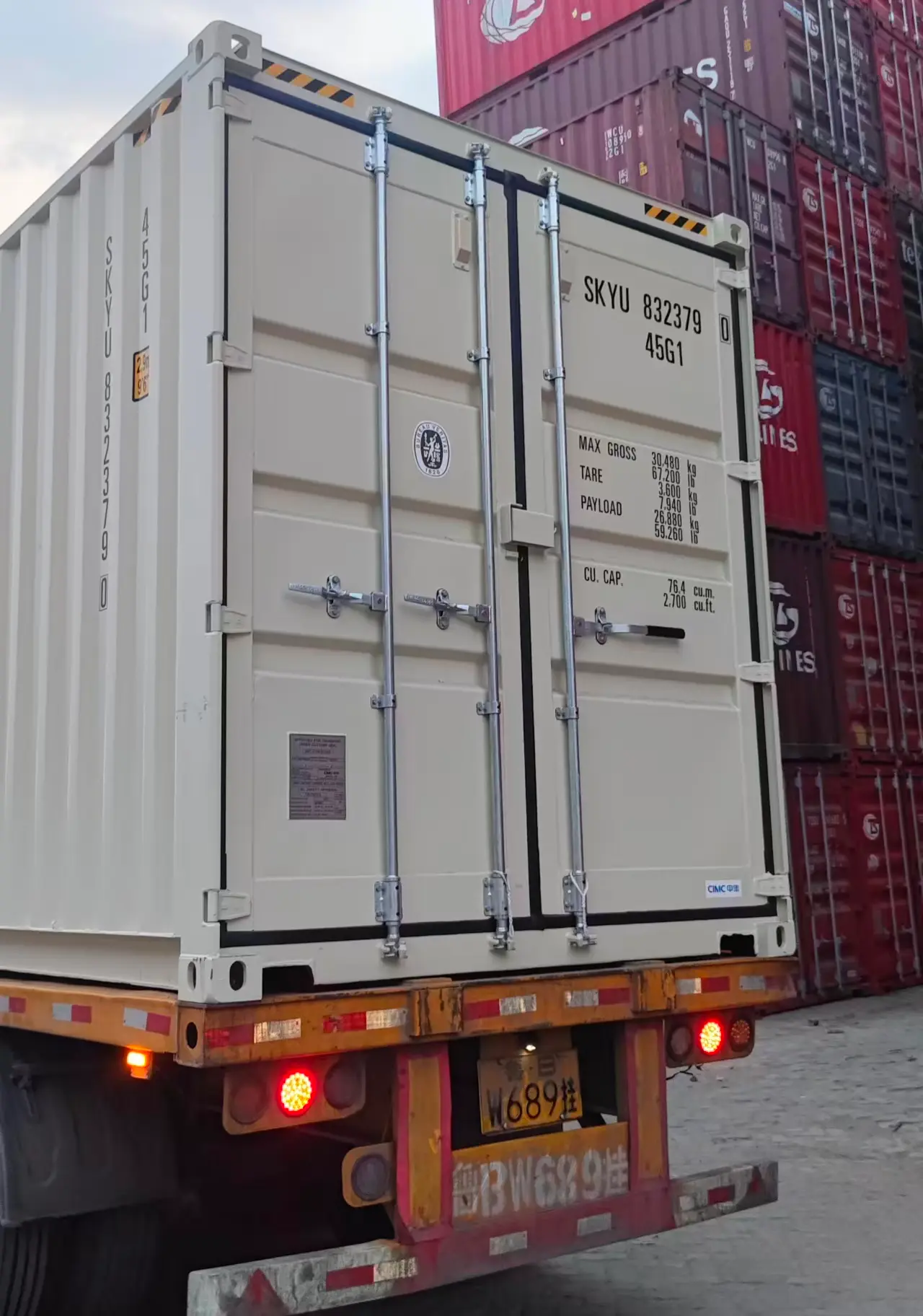 New 40HQ Shipping Container | Large-Capacity High Cube Container Solution