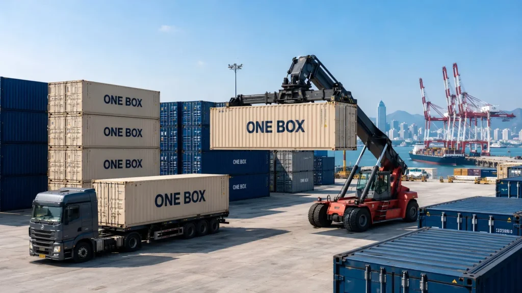 Shipping Container Supplier in Qingdao New and Used Containers from ONE BOX